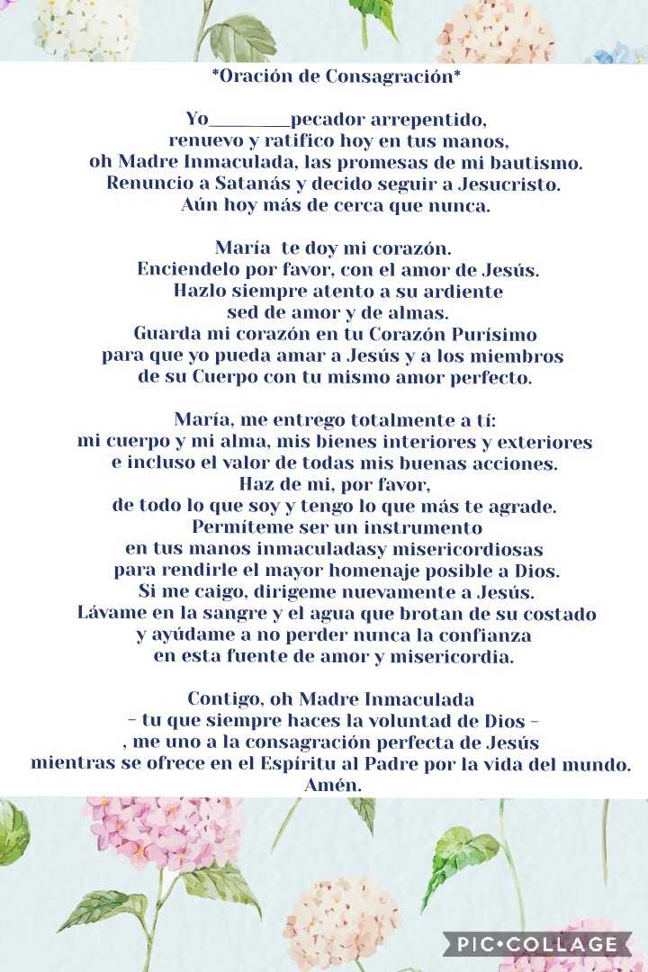 Oracion Para Tu Consagracion Read yo pecador from the story mi libro de oraciones by yaneaz (❀yaneaz❀) with 2,288 reads. cicm